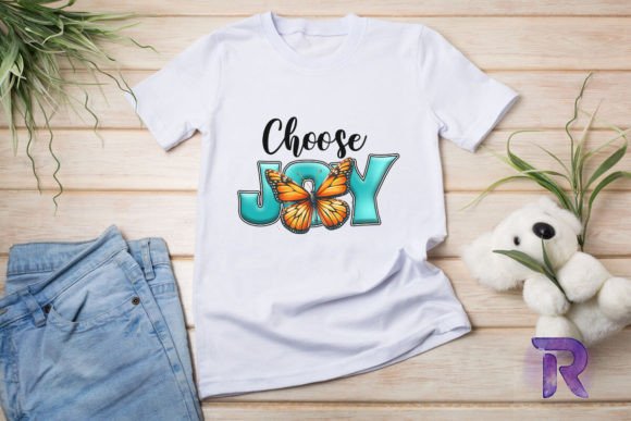 Choose Joy Christian Inspirational PNG and T-Shirt Designs