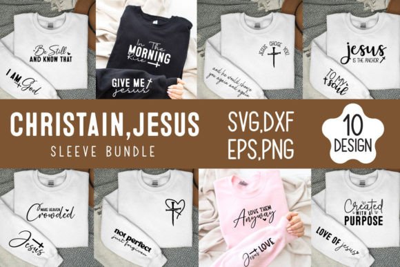 Christian Sleeve Design, Jesus Sleeve T-Shirt Designs