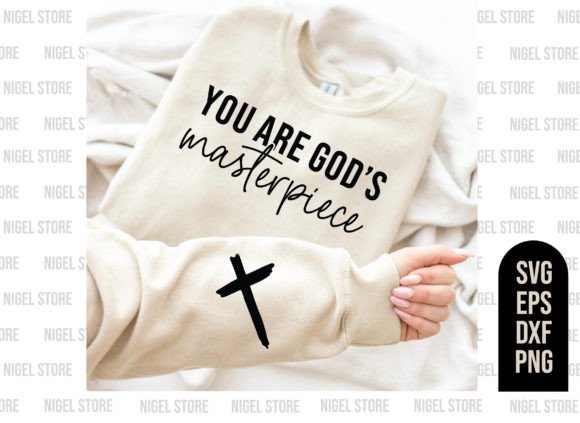 Christian Svg, I Am God's Masterpiece Svg