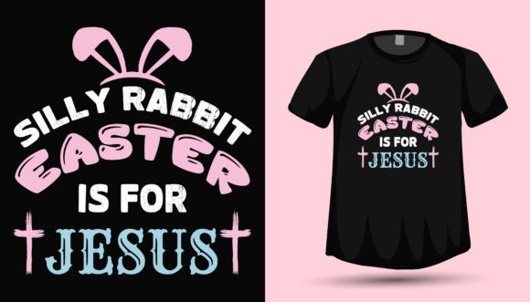 Easter Jesus Tshirt Design Vector